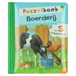 Puzzelboek Boerderij - 5 Legpuzzels