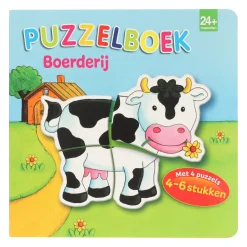 Puzzelboek Boerderij - 4 Puzzels