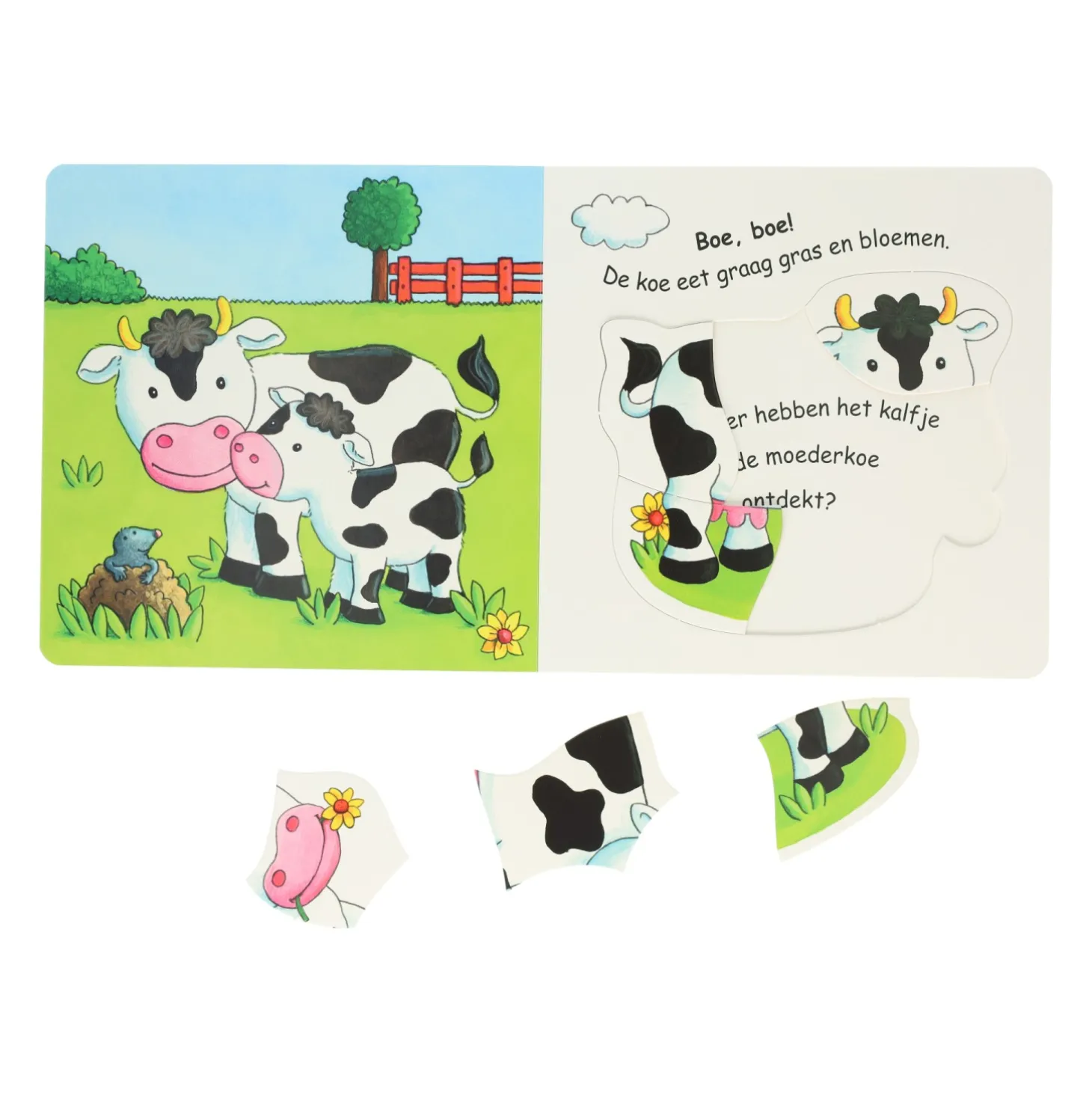 Puzzelboek Boerderij - 4 Puzzels