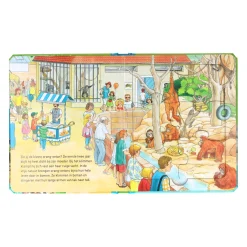 Puzzelboek in de Dierentuin (met 5 Legpuzzeltjes)