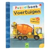 Puzzelboek Voertuigen - 5 Legpuzzels