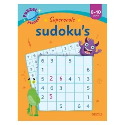 Puzzelplaneet - Supercoole Sudoku's 8-10 jaar