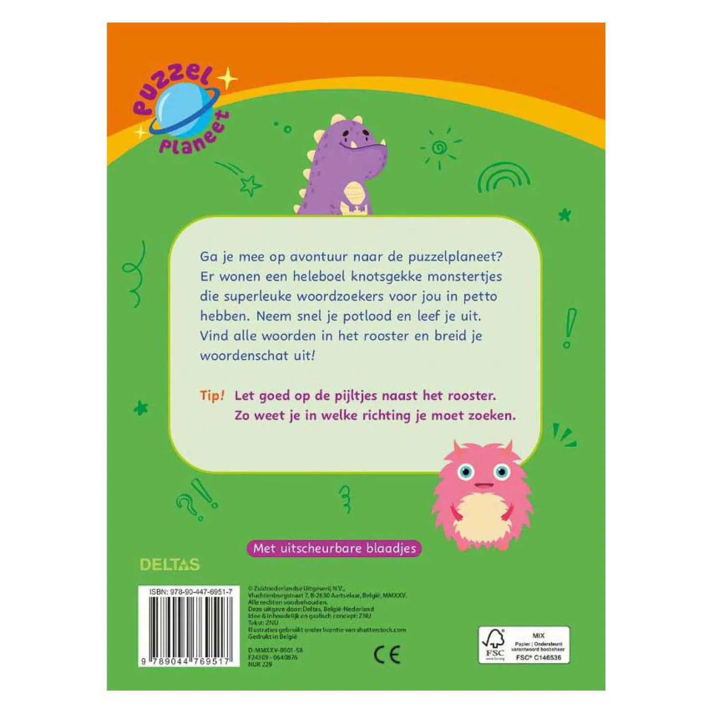 Puzzelplaneet - Supercoole Woordzoekers 8-10 jaar