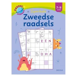 Puzzelplaneet - Superleuke Zweedse Raadsels 7-9 jaar