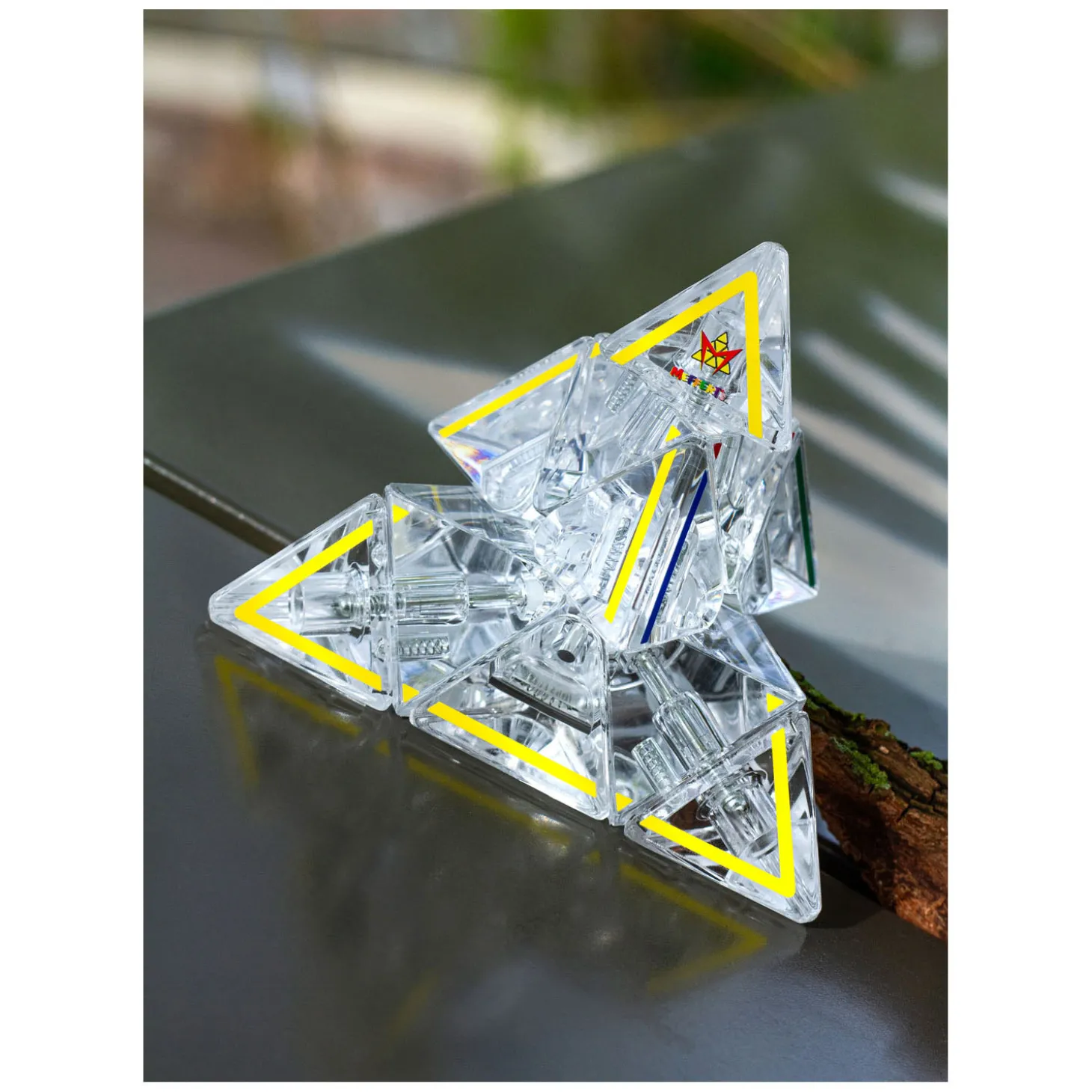 Pyraminx Crystal LE Breinbreker Puzzel