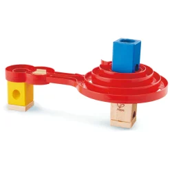 Quadrilla Double-Sided Spiral Twist Knikkerbaan. 9dlg.