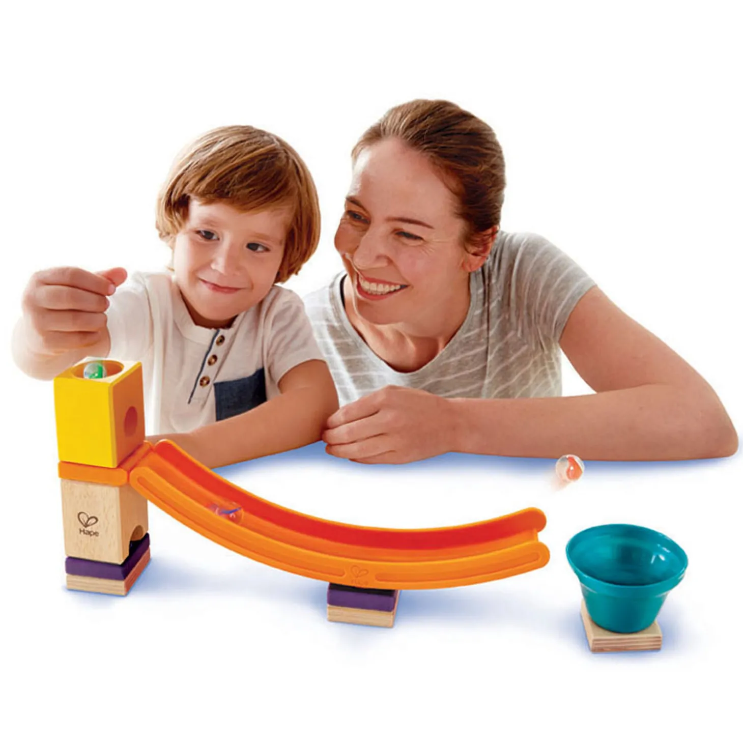 Quadrilla Houten Knikkerbaan - Mega Skatepark