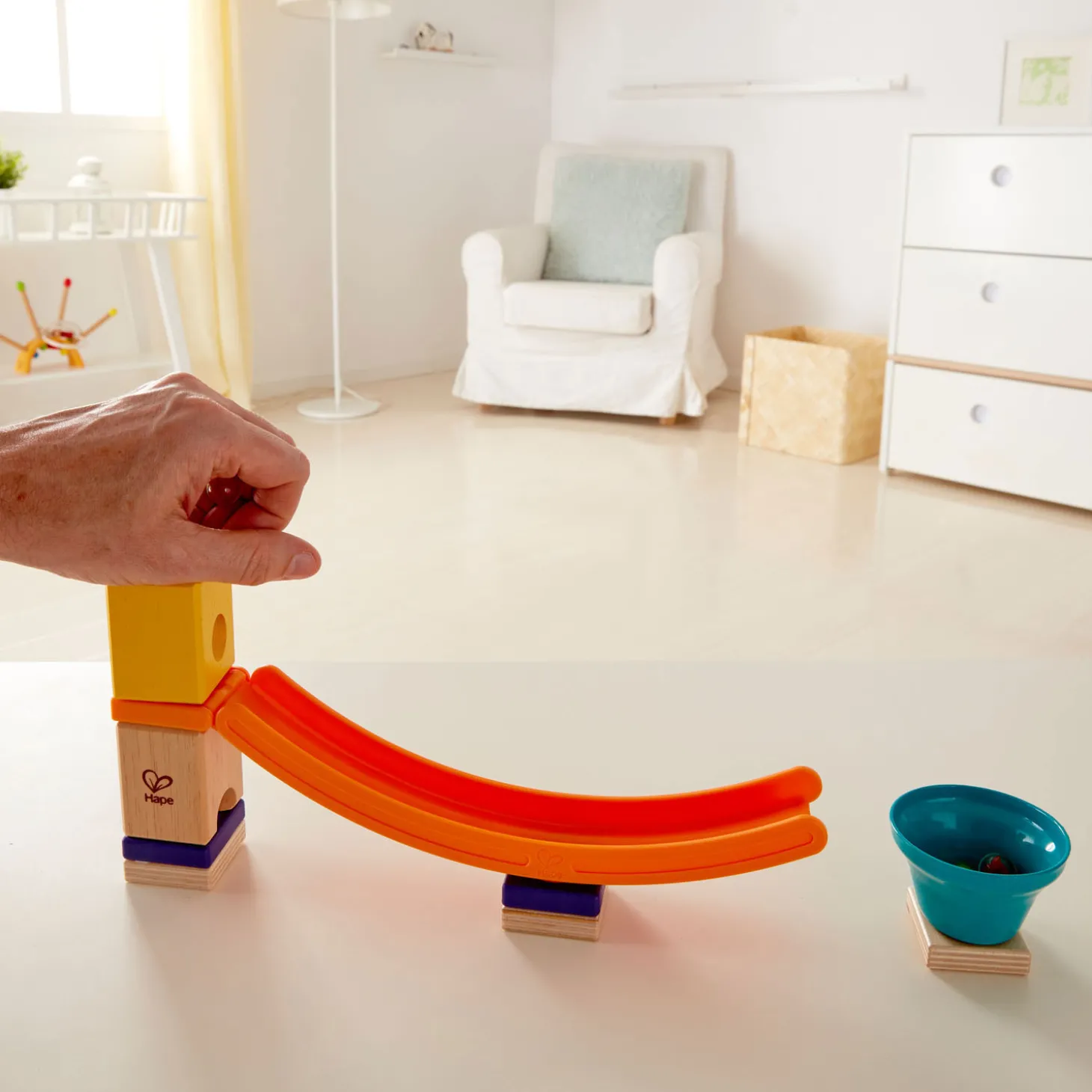 Quadrilla Houten Knikkerbaan - Mega Skatepark