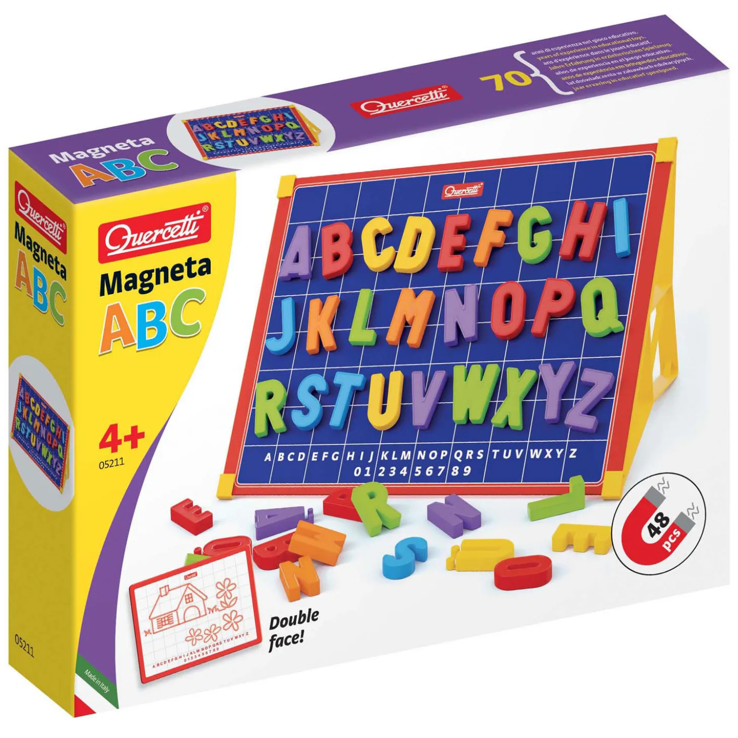 Quercetti ABC Magneetbord