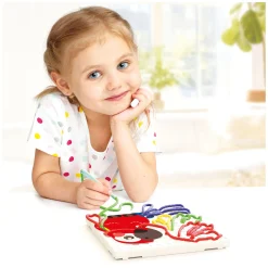 Quercetti Fanta Filo Dierentuin Veters Rijgen, 14dlg.