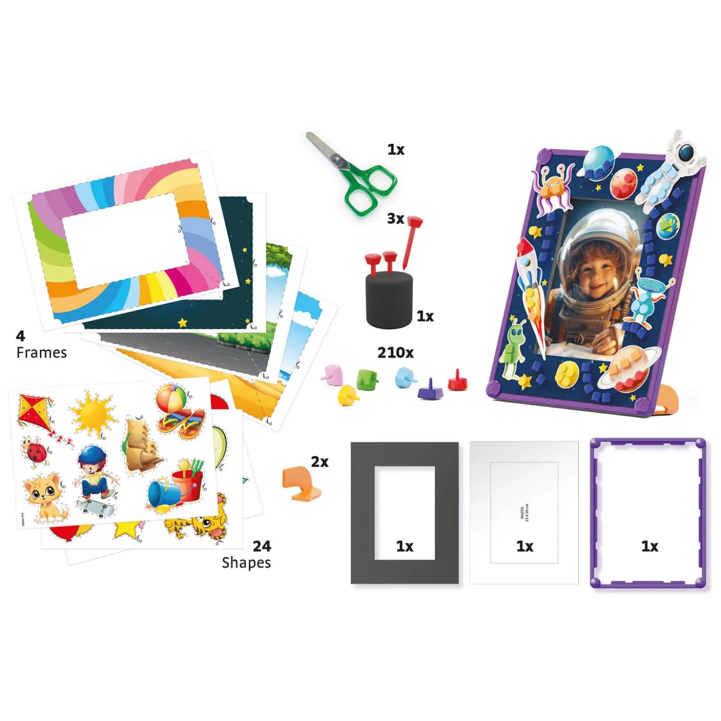 Quercetti Fantaframe Fotolijst Maken, 210dlg.