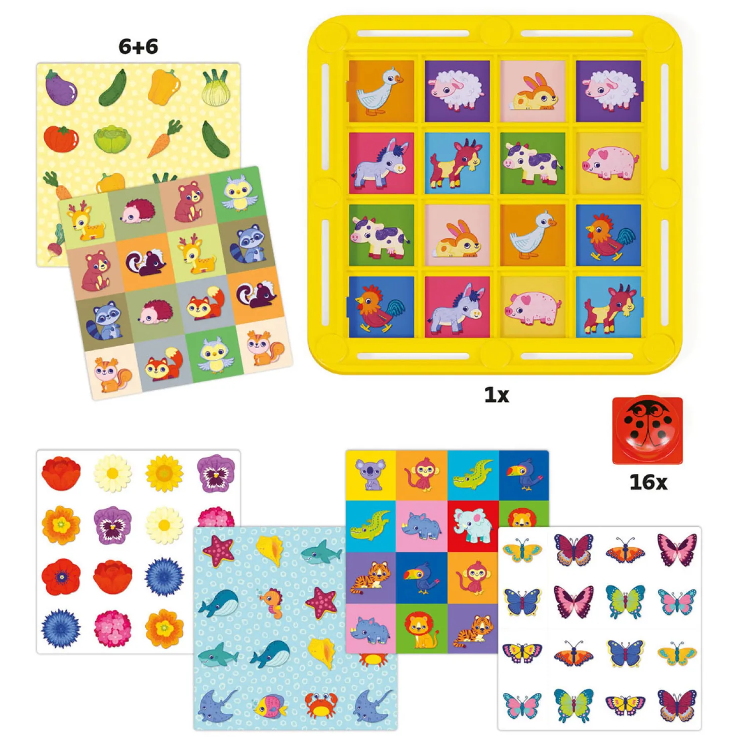 Quercetti Fantamemo Spel Lieveheerstbeestje