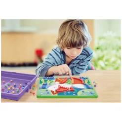 Quercetti Insteek Mozaïek Dieren, 300 Pins