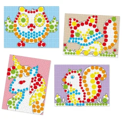 Quercetti Insteek Mozaïek, 150 pins