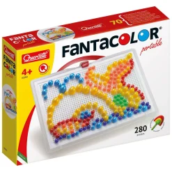 Quercetti Insteek Mozaïek, 280 pins