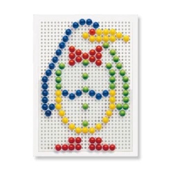 Quercetti Insteek Mozaïek, 100 pins