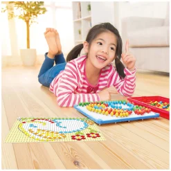 Quercetti Insteek Mozaïek, 150 pins