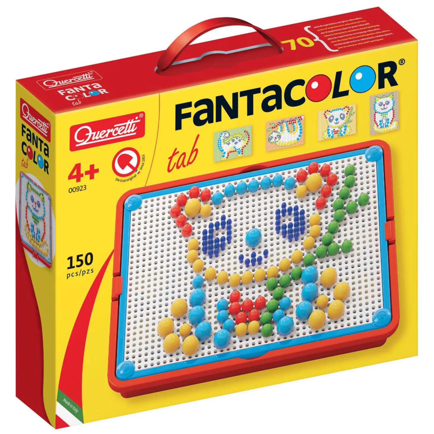 Quercetti Insteek Mozaïek, 150 pins