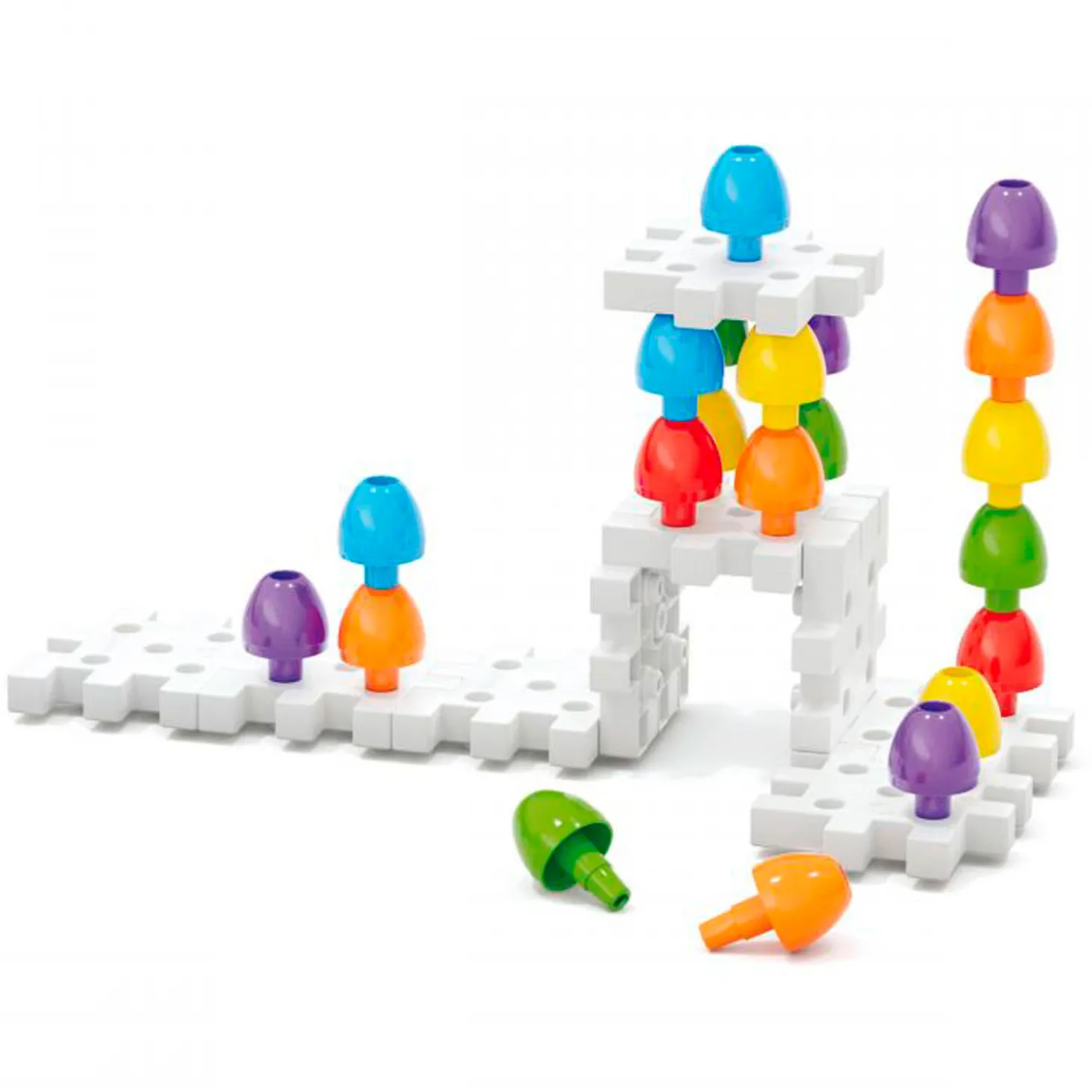 Quercetti Jumbo Insteek Pinnen, 45dlg.