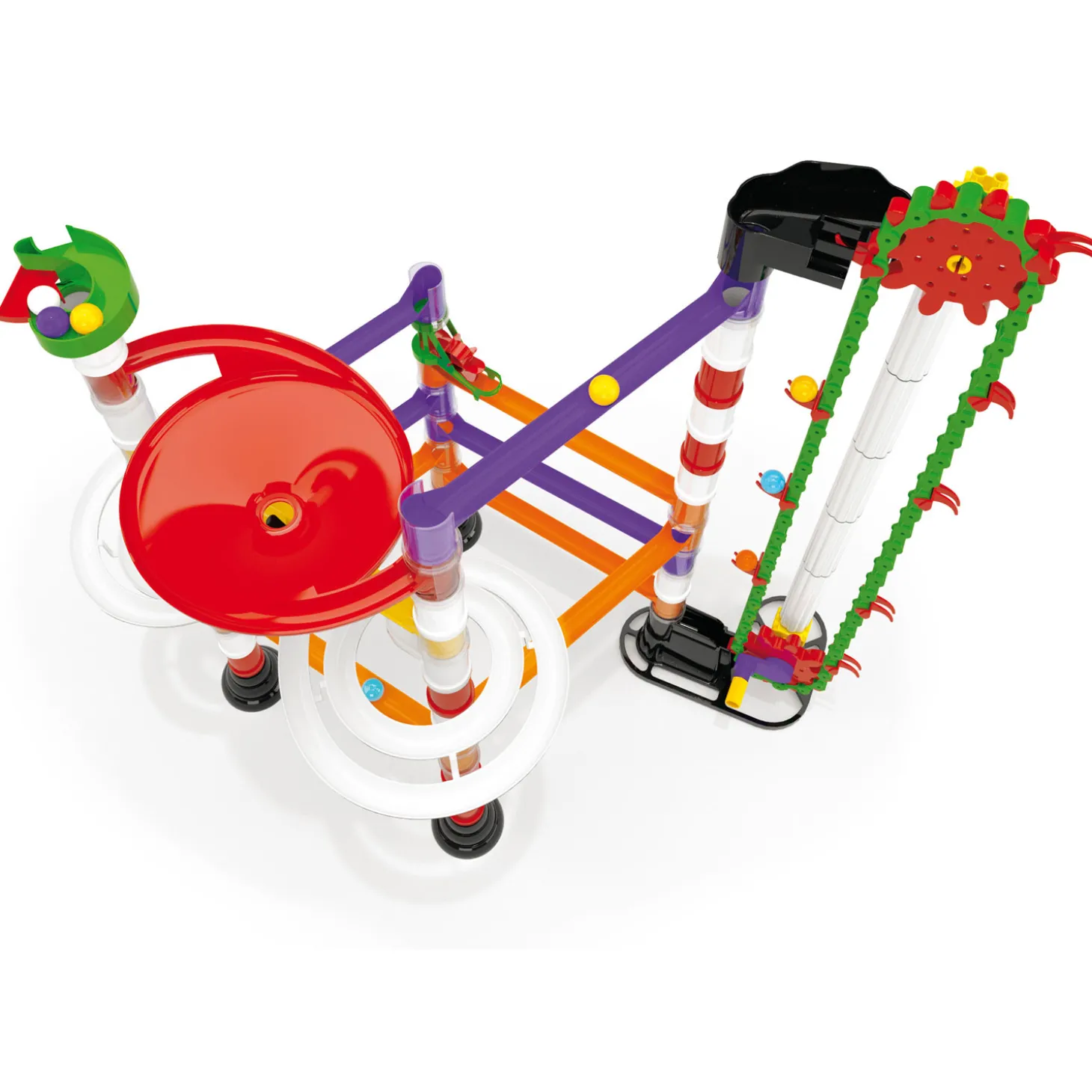 Quercetti Knikkerbaan Migoga met Lift, 150dlg.