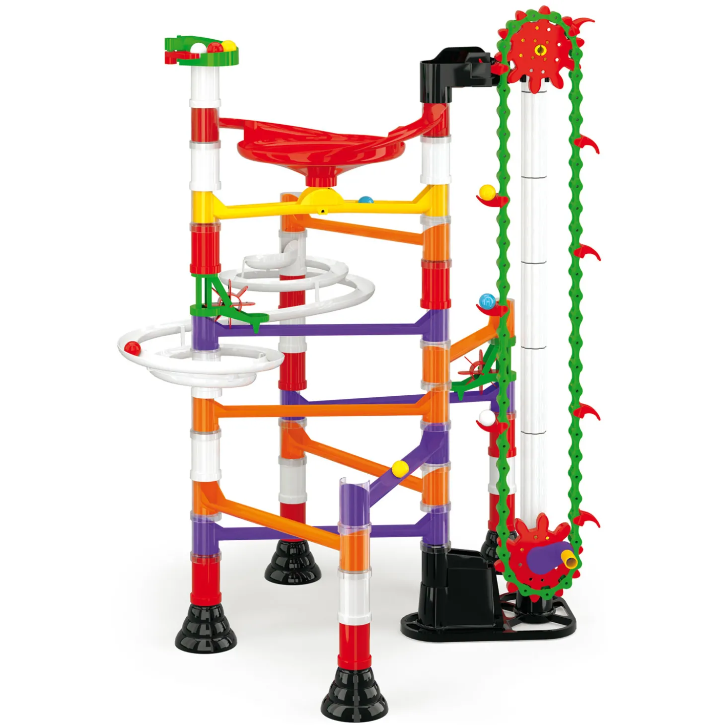 Quercetti Knikkerbaan Migoga met Lift, 150dlg.