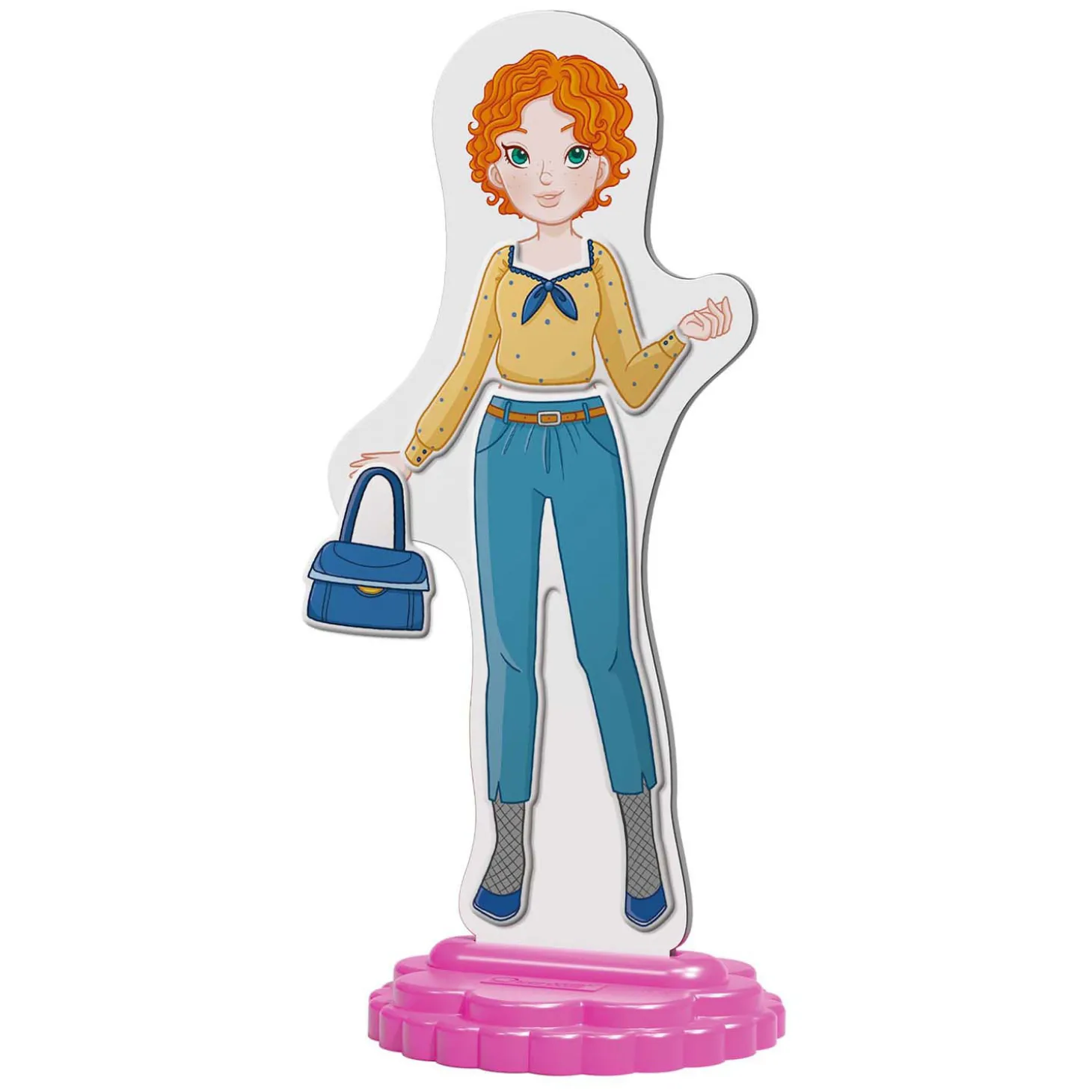 Quercetti Magnetische Mode Aankleedpop, 29dlg.