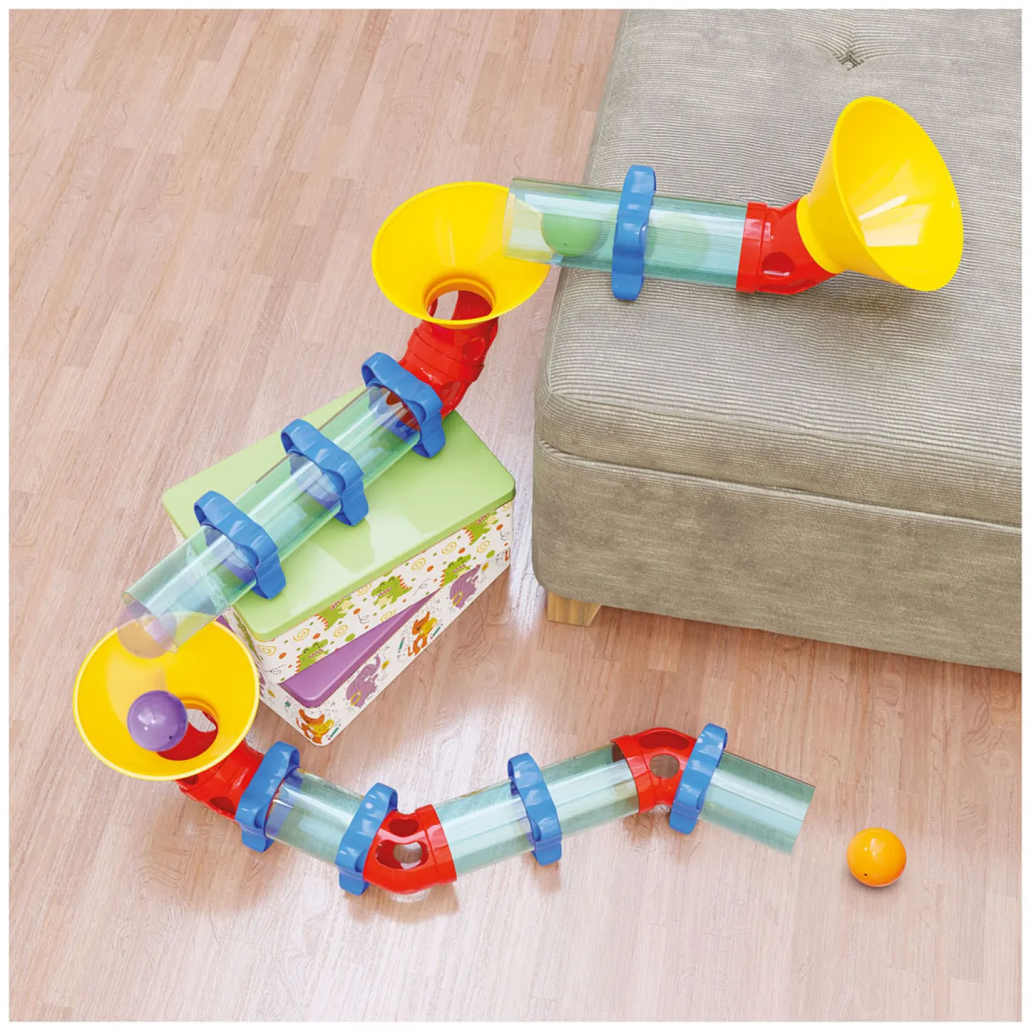 Quercetti Migoga Pipe Knikkerbaan, 30dlg.