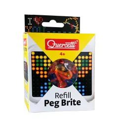 Quercetti Navulling Insteek Pinnen met Licht, 180dlg.