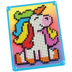 Quercetti Pixel Art Basis Eenhoorn, 880dlg.