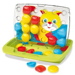 Quercetti Pixel Baby Insteekmozaïek Poes