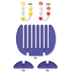 Quercetti Vier op een Rij Bordspel