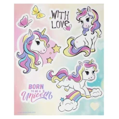 Raamstickers Eenhoorn, 16x21cm