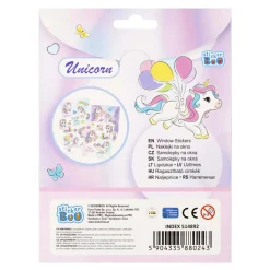 Raamstickers Eenhoorn, 16x21cm