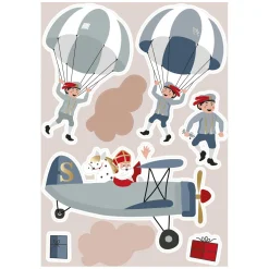 Raamstickers Sint & Co.