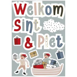Raamstickers Sint & Co.