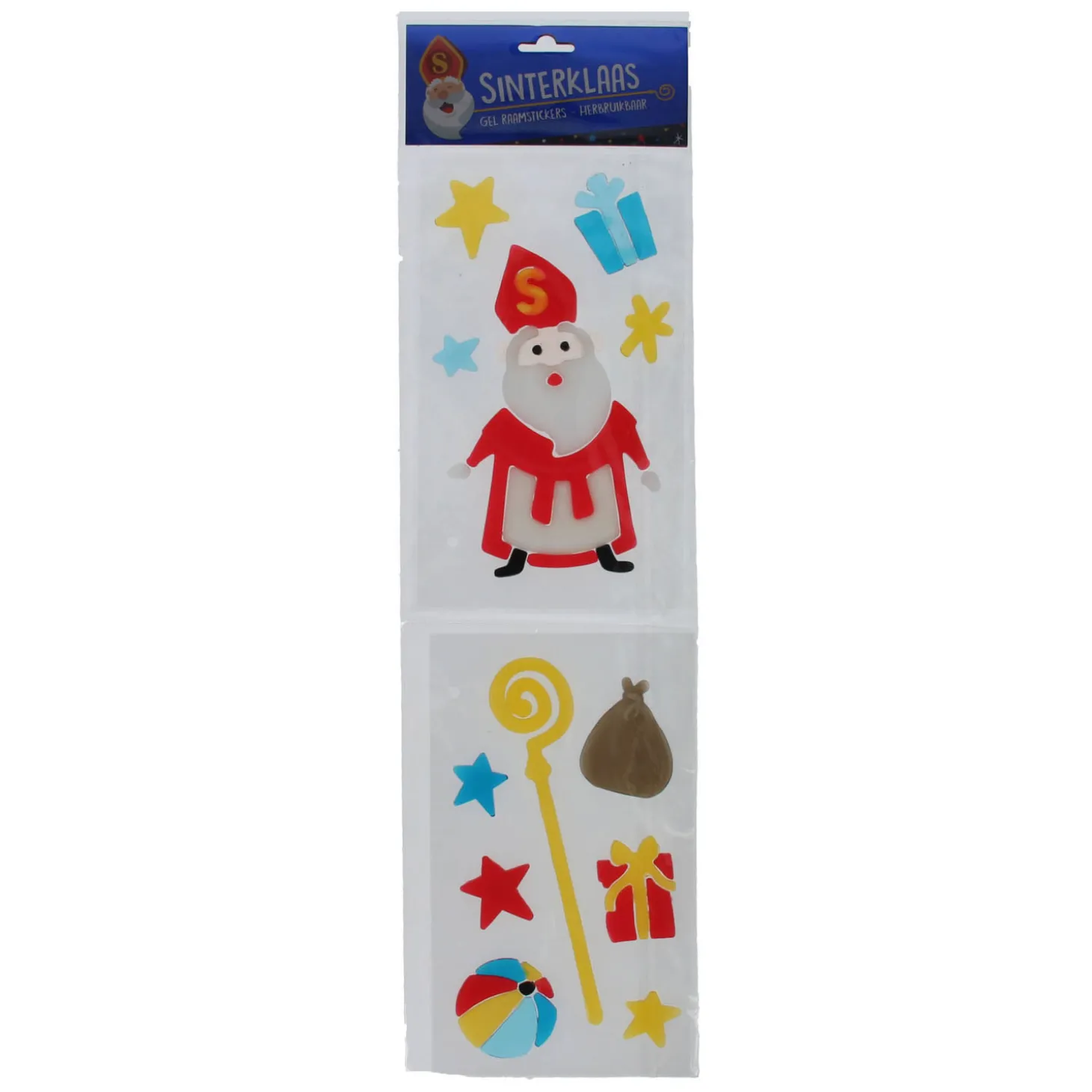 Raamstickers Sinterklaasfeest