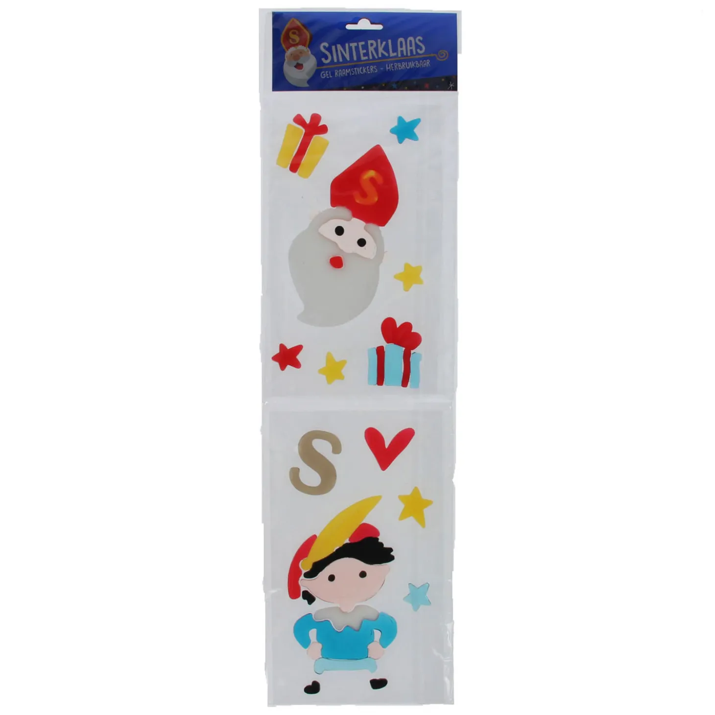 Raamstickers Sinterklaasfeest