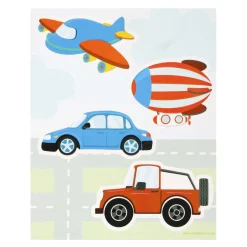 Raamstickers Voertuigen, 16x21cm