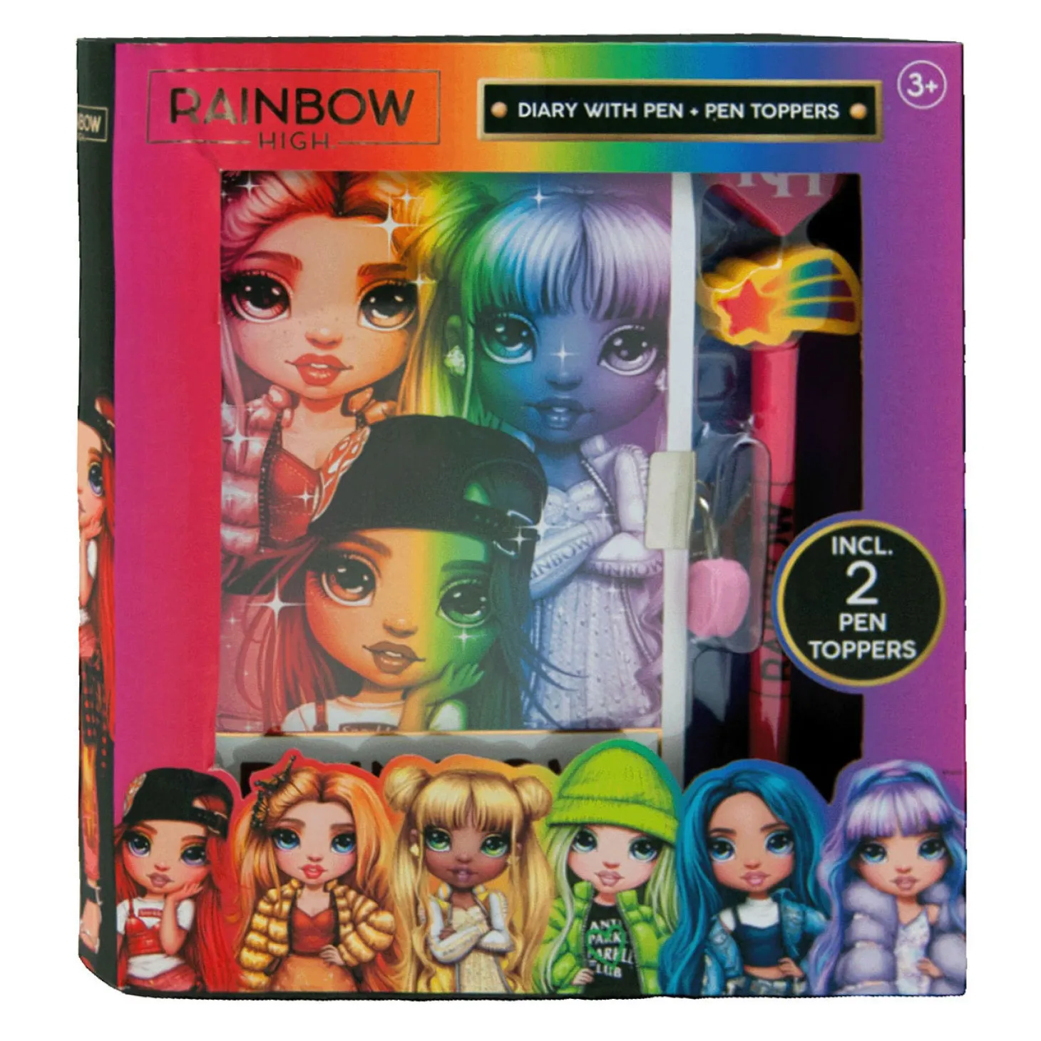 Rainbow High Dagboek met Pennen
