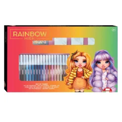 Rainbow High Kleurset met Stempels, 41dlg.