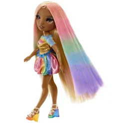 Rainbow High Modepop met Haarkrijt - Meline Goud