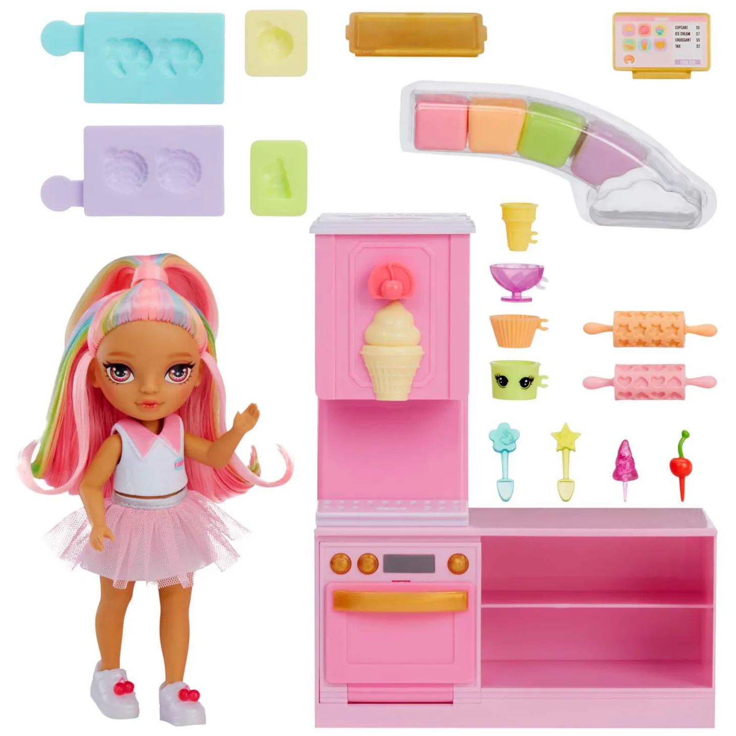 Rainbow High Pop Kleine Dessertwinkel met Kandy Speelset