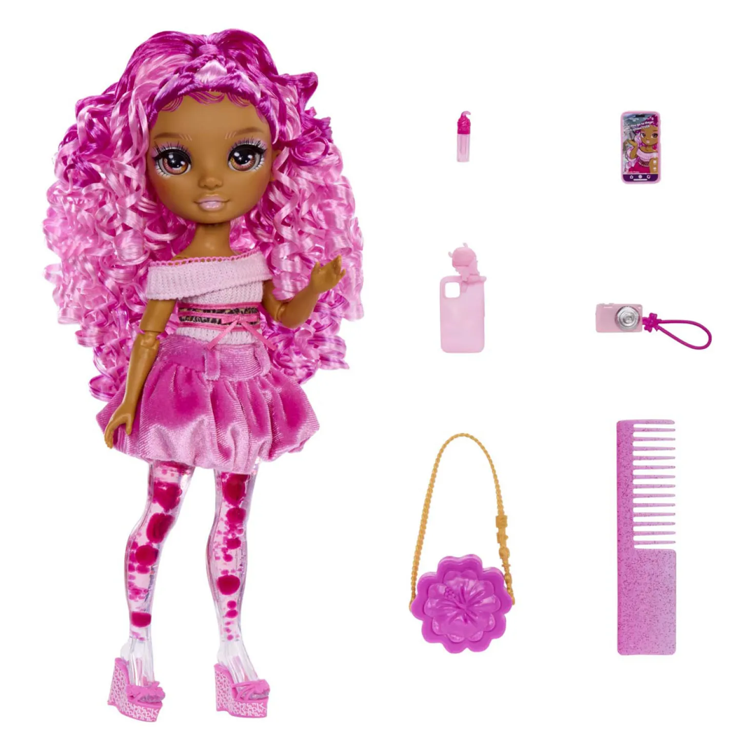 Rainbow High Sparkle & Shine Modepop Roze