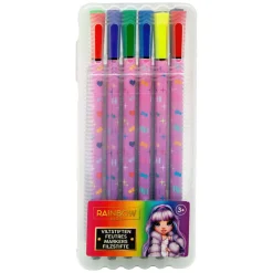 Rainbow High Viltstiften, 6st.