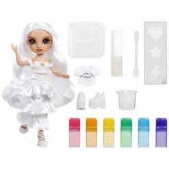 Rainbow High Watercolor & Create-modepop - Bruine ogen