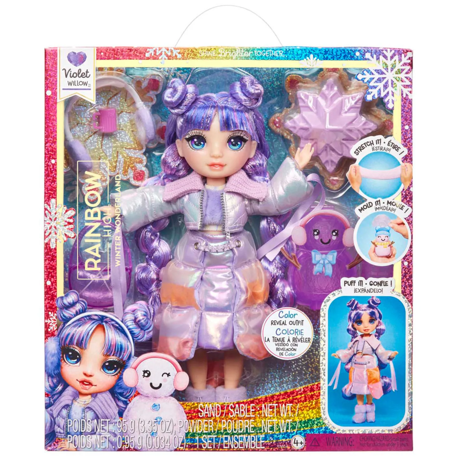 Rainbow High Winter Wonderland Pop - Violet Willow