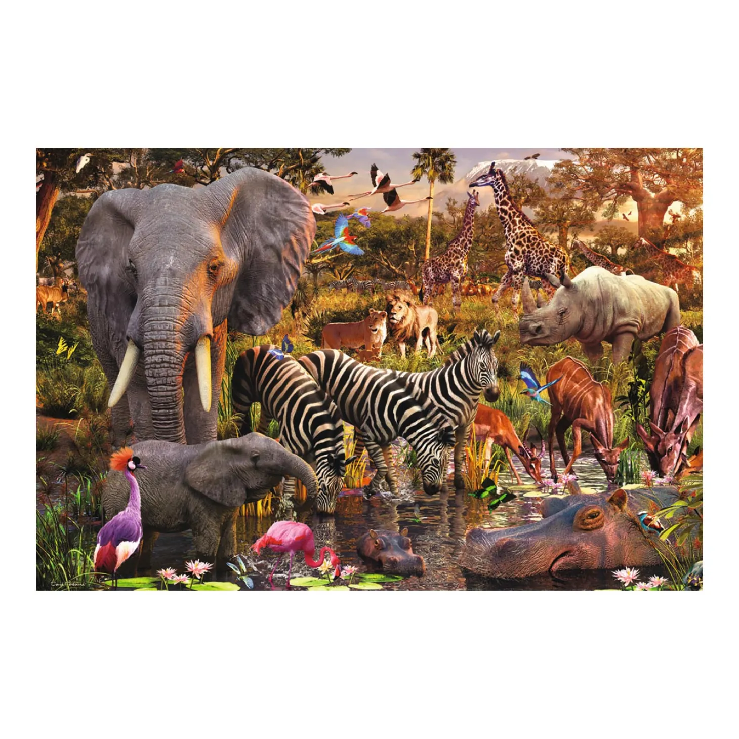 Ravensburger Afrikaanse Dierenwereld