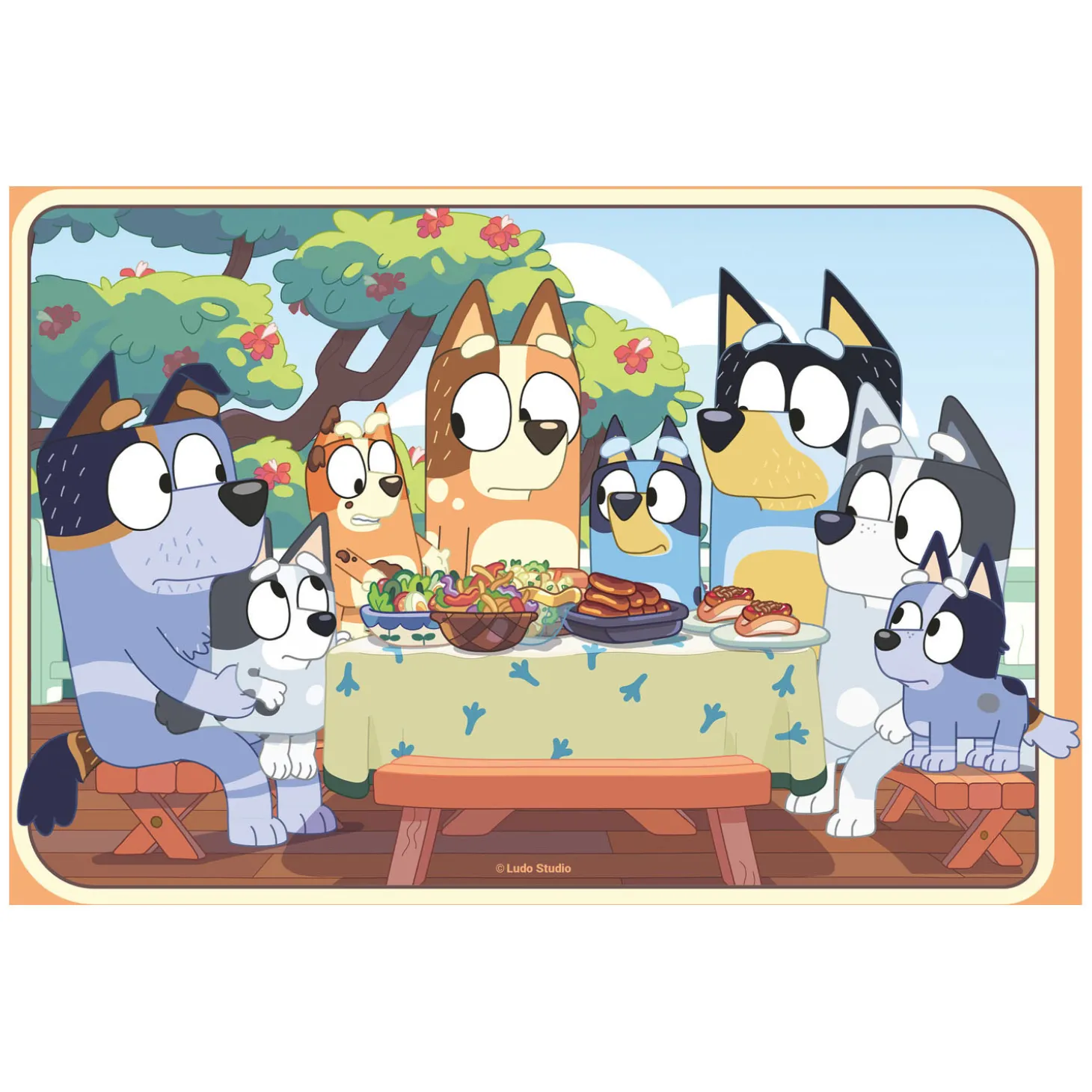 Ravensburger Bluey Legpuzzel 2x24st.