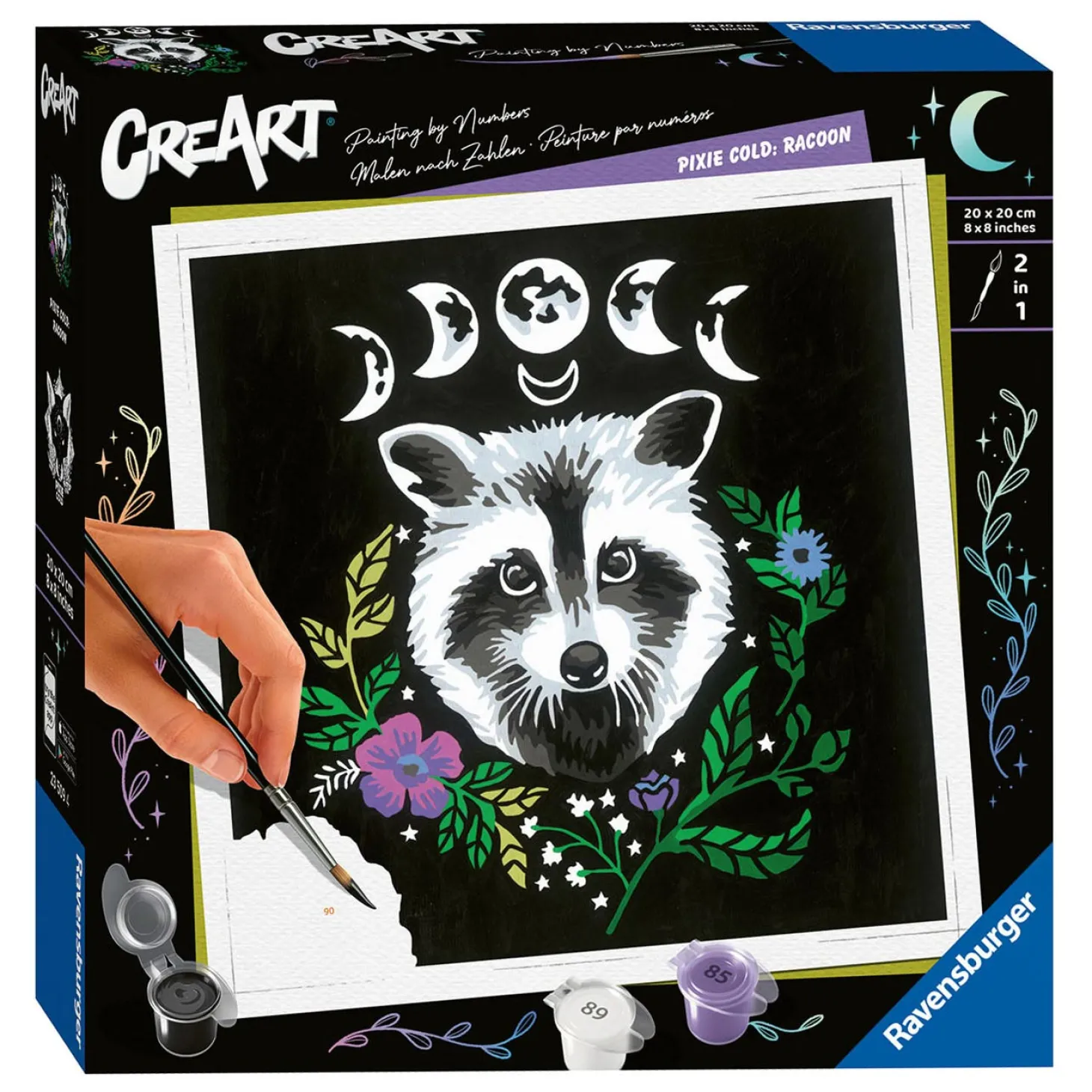 Ravensburger CreArt - Pixie Cold Edition Raccoon