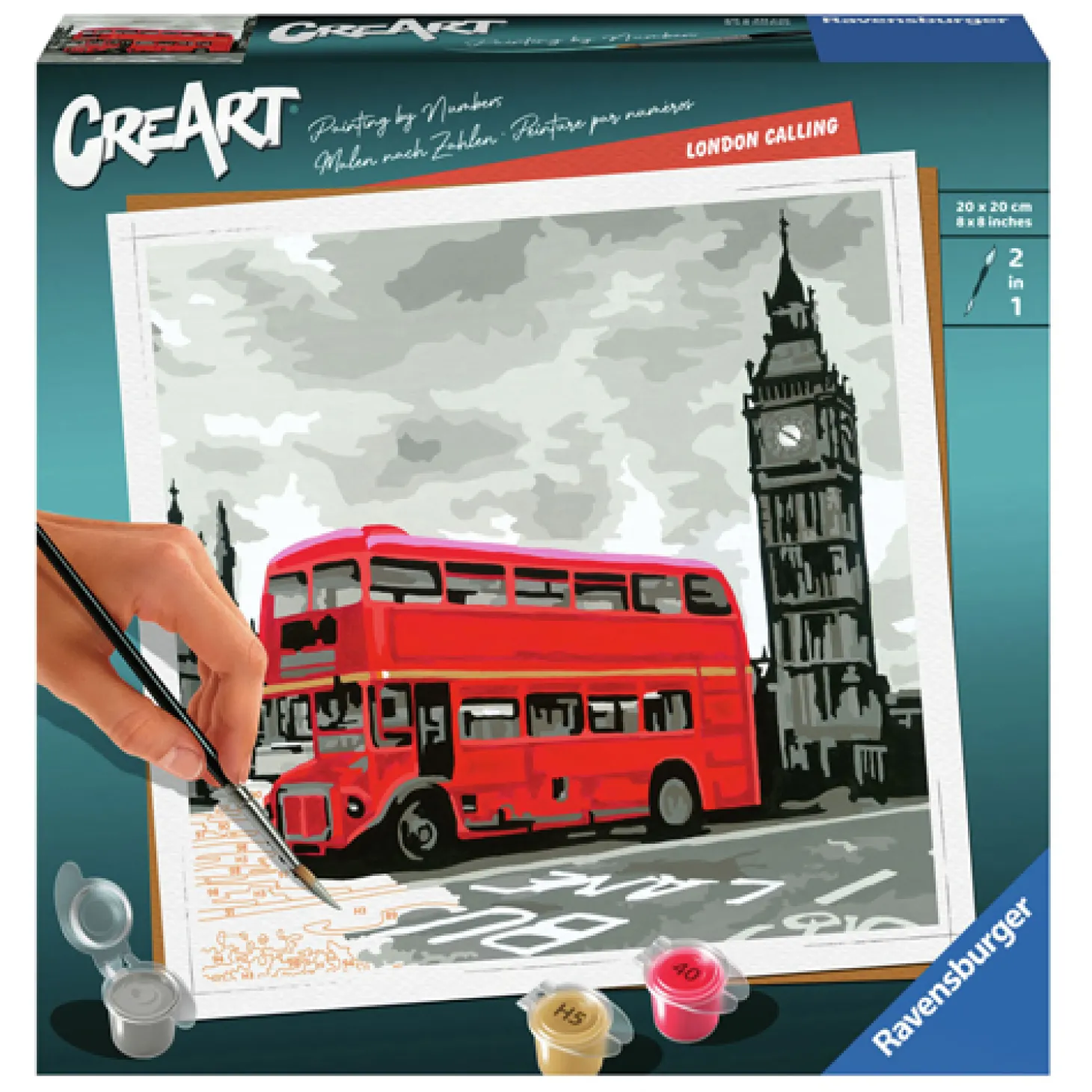 Ravensburger CreArt Schilderen op Nummer - London